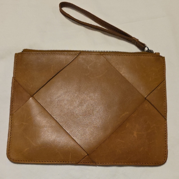 Margot New York Handbags - Margot NY style Leather Wristlet Clutch